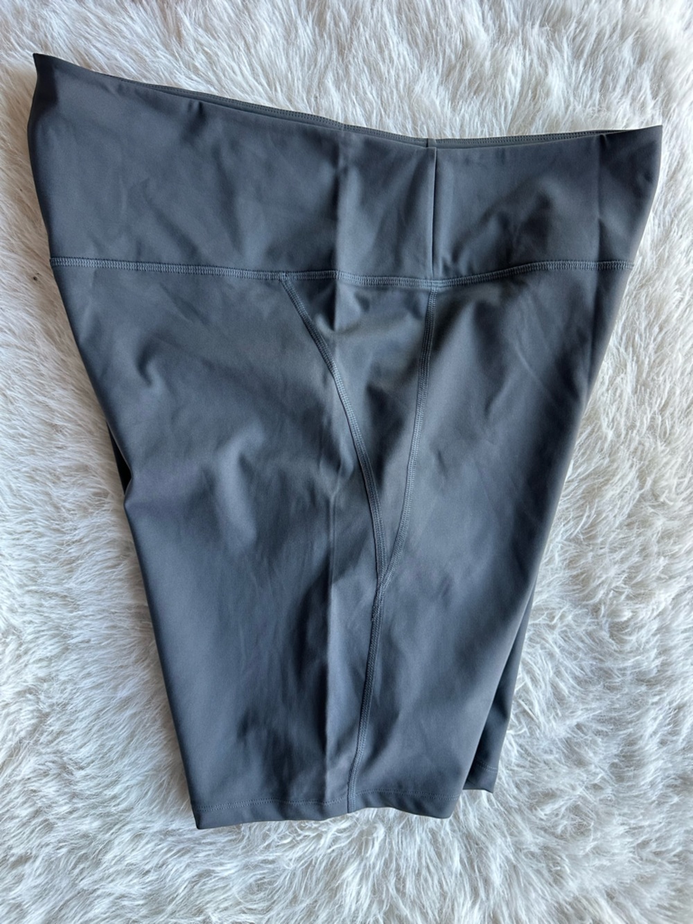 Girlfriend Collective  Charcoal Gray Bike Shorts 5XL new with tags - Picture 8 of 10